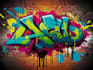 create graffiti logo or digital art graffiti illustration