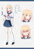 create beautiful anime character design and concept art