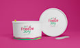 do coffee cup or paper cup or ice cream packaging design