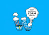 make unique foam party business logo