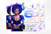 create amazing church, book release, event flyer design