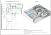 design 2d floor plan with furniture layout