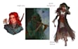 draw detailed digital character design or sheet for your dnd oc, game or book