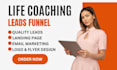 generate life coaching leads life coaching website life coaching sales funnel