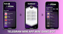 develop telegram mini app, telegram mini game, telegram mini web