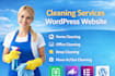 design cleaning service laundry drycleaning office cleaning website