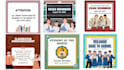 design education,classroom announcement  poster low price