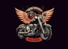 design high quality biker logo with express delivery