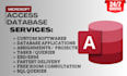 develop ms access database access assignments projects query