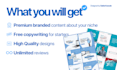 create a professional post design for instagram linkedin facebook