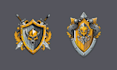 make custom falcon coat of arms logo
