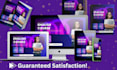 design ecover bundles, software boxes, and course mockups