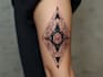 make a geometric tattoo design