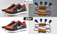 do manually cut out your image and retouching