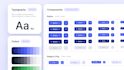 provide figma design system UI components UI case study