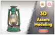 create 3d asset for game and animation