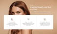 design aesthetic website, esthetician website, skincare website in wordpress