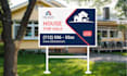do professional yard sign , lawn sign and signage design