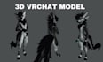 custom 3d furry vrchat avatar vtuber model avatar commission nsfw avatar model