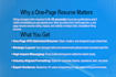 prepare a professionally written resume and cover letter in 24 hours or less