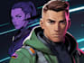 make a sci fi character and sci fi art