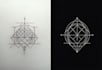 make minimalist or geometric tattoo designs