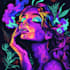 create custom trippy weed pop art psychedelic