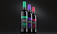 do premium wine label, vodka, gin bottle label design