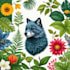 draw animal and botanical illustration