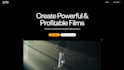design portfolio photography website wedding film website videography website