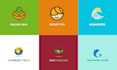 do custom minimalist logo design and social media graphics