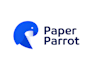 do modern and minimalist parrot logo