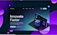 interactive 3d animated webflow website, cool scrolling video animations website