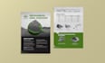 design product or sales sheet for your business