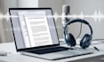 transcribe your audio or video into a text transcript