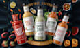 do label, logo for sauce, spice, jar, food, dips, pickle, salsa, bbq, rub, meat