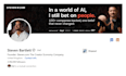 design premium linkedin banner, post and carousels