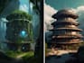 make a professional environmental concept art