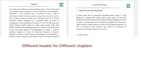 professionally design header and footer for word documents