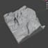 create a 3d landscape 3d printer ready models