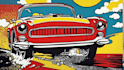 create a retro pop art roy lichtenstein style