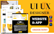 design figma website UI UX, dashboard UI UX, and mobile app design in figma
