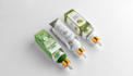 do minimalist hair oil skincare beauty cosmetic label box packaging design