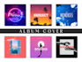 design album cover or single cover art