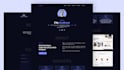 create a responsive portfolio with html css js