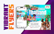 create vibrant custom flyers for events