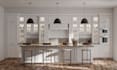 do kitchen interior design and 3d rendering with sketchup vray