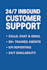 handle your 24 7 inbound calls chat and email support