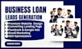 generate quality payday loan leads business loan leads mca loan website