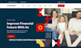 design credit repair landing page credit score auto finance bookkeeping website